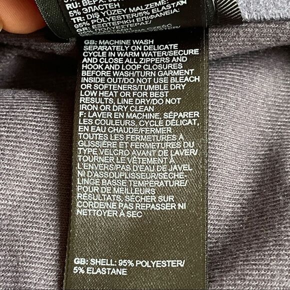 The North Face Women’s Apex Soft Shell Jacket In Grey Size Small - Picture 8 of 10